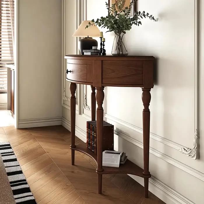 Table Console traditionnelle du milieu du siècle