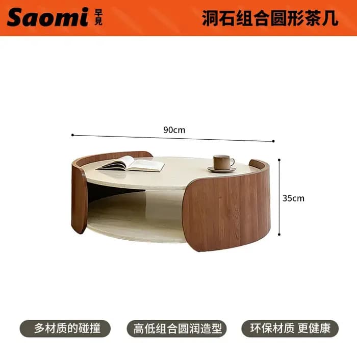 Tables basses tendance européennes, table basse de luxe italienne moderne, table basse vintage nordique, meubles de salon