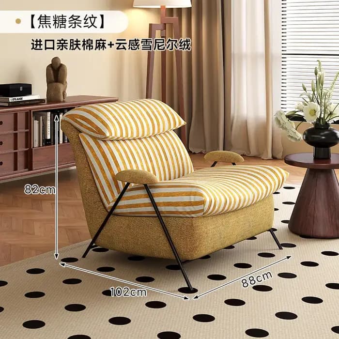 Fauteuils de salon moelleux en cuir, confortables et inclinables, style vintage, Sillones De Sala, m