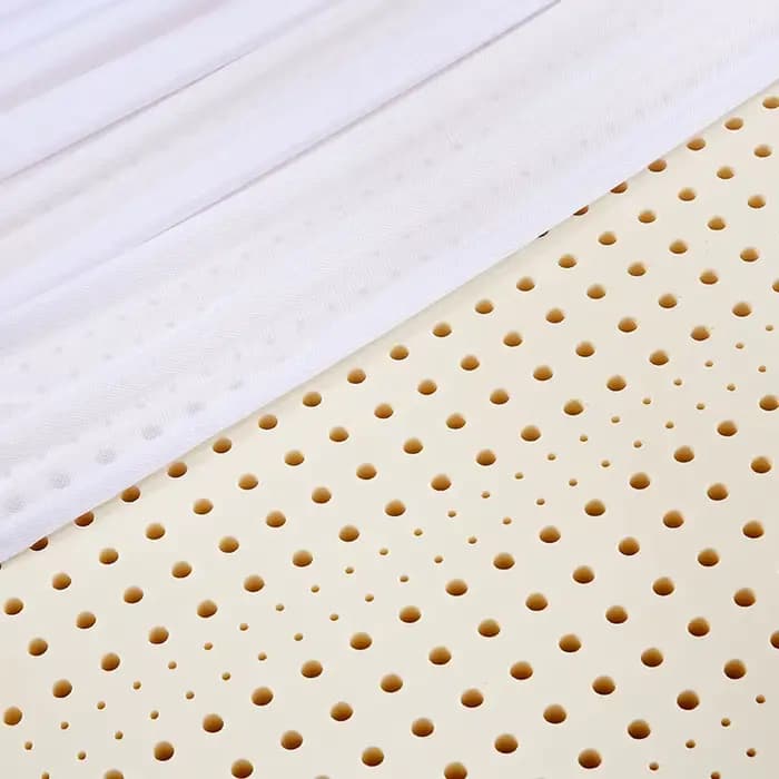 Matelas en latex naturel 100% thaïlandais avec housse, matelas en caoutchouc naturel pur, lit épais