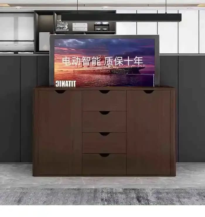 Meuble TV de levage invisible