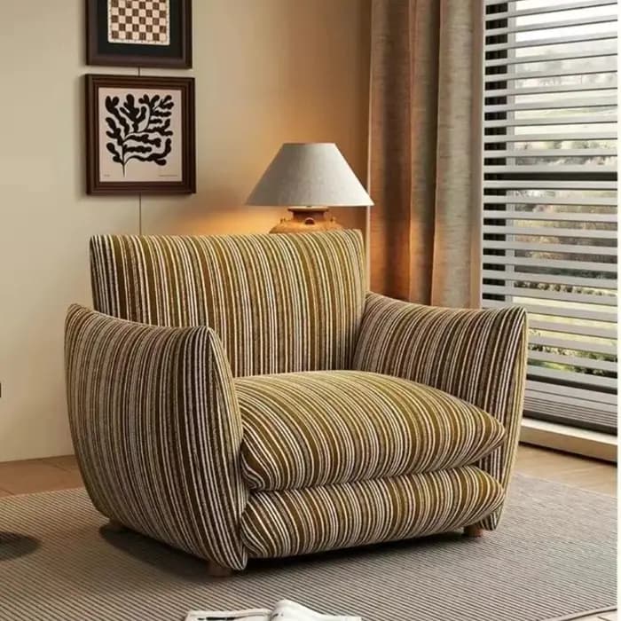 Fauteuils de salon moelleux et confortables