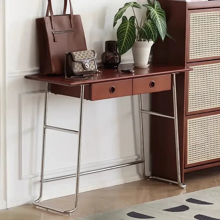 Tables de Console de luxe françaises avec rangement