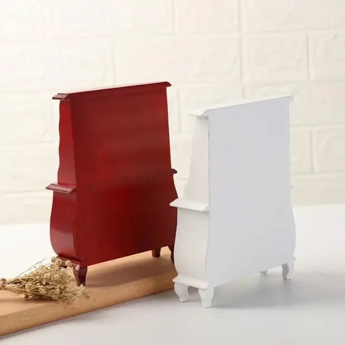 Mini bibliothèque en bois ouvrable