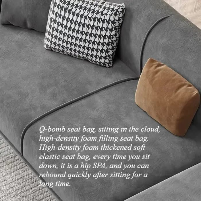 Coussin de salon, canapé élégant double