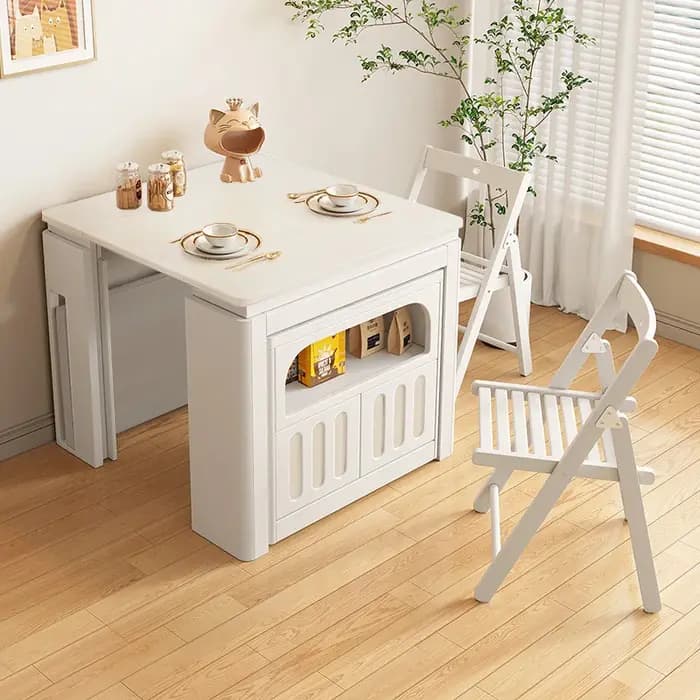 Tables à manger extensibles modernes de luxe nordique Unique