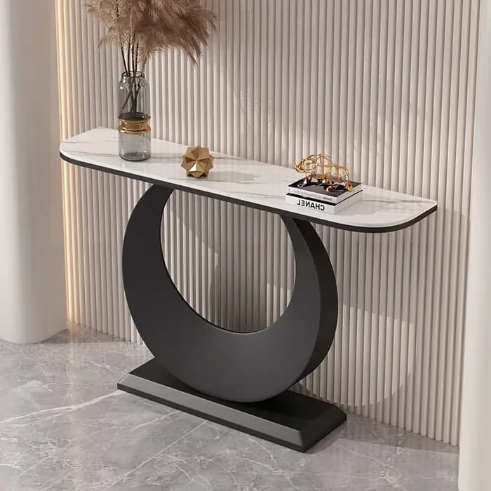 Table Console moderne Unique Glamour rangement classique