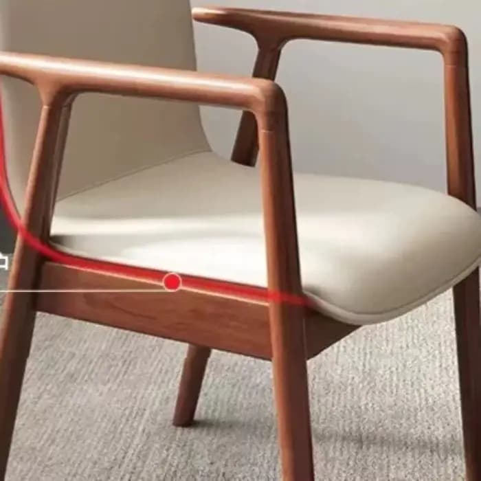 Chaises de salle à manger nordiques de style Century