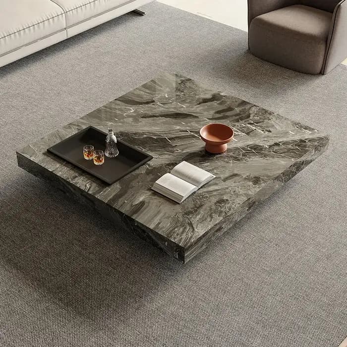 Tables basses simples de luxe organisateur d'angle