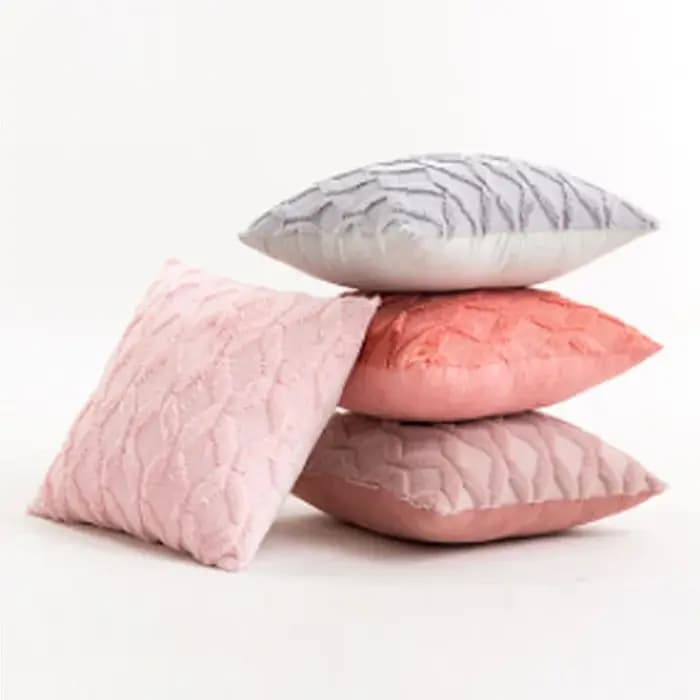 Juste de coussin décorative pour canapé