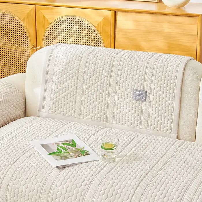 Housse de canapé rafraîchissante pour l'été