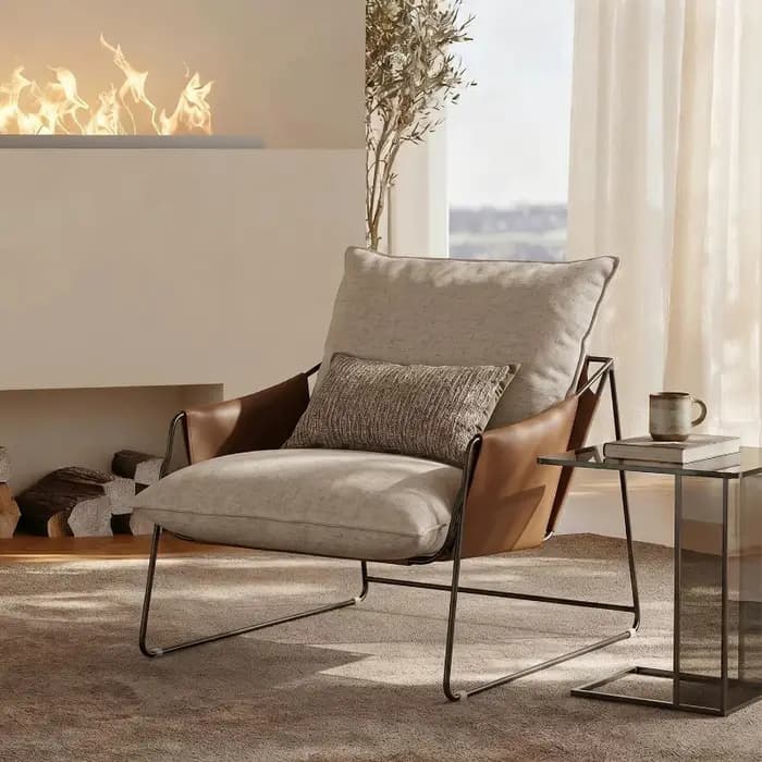 Fauteuils de salon relaxants occasionnels