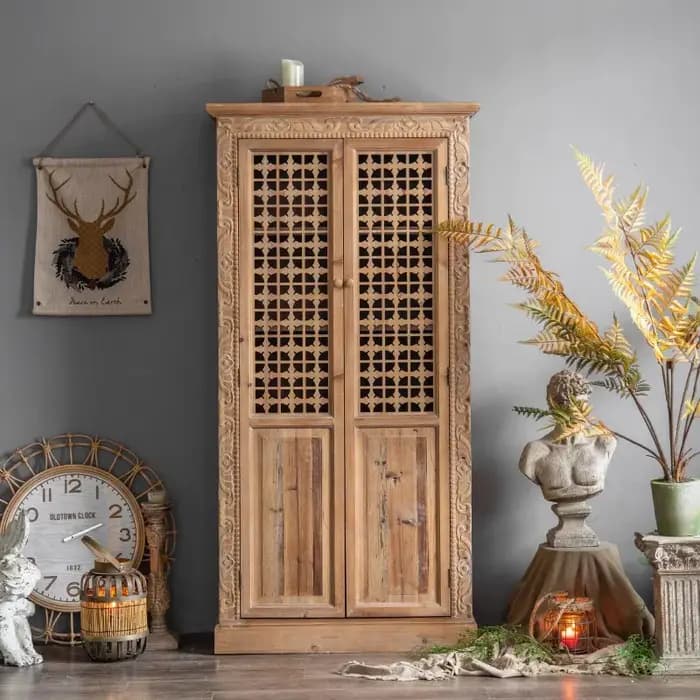 Armoires de salon ouvertes Vintage