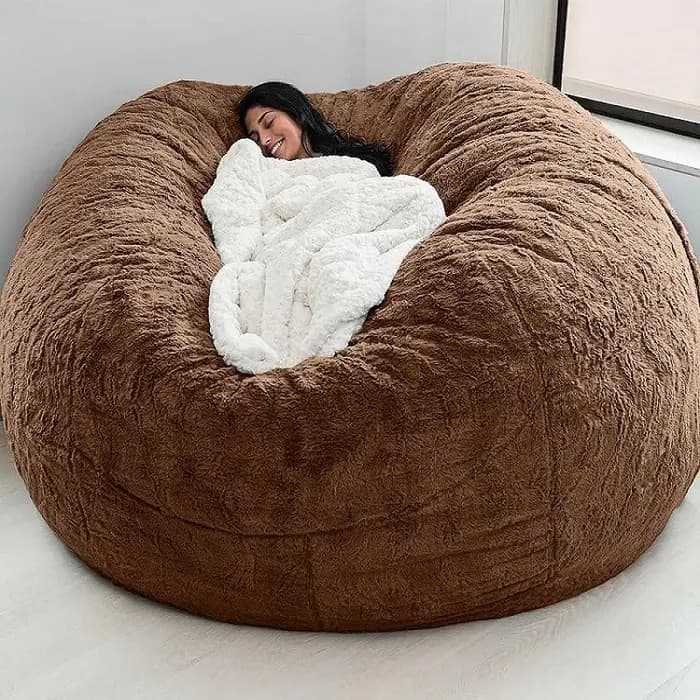 Canapé paresseux multifonctionnel pliable en tissu – Simplicité moderne