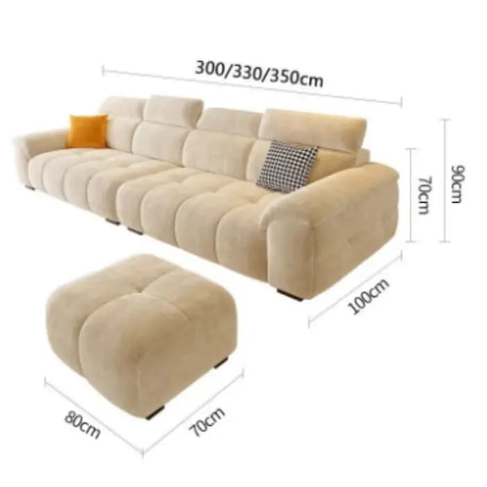 Coussin de canapé italien confortable