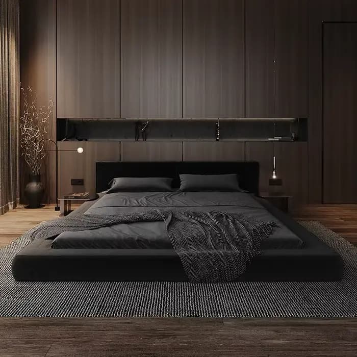 Tête De lit lit à la mode moderne européenne qualité Confortable lit Style américain léger luxe Cama