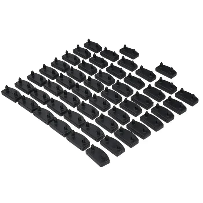Supports d'extrémité en plastique pour lattes de lit, remplacement du capuchon central latéral du ca
