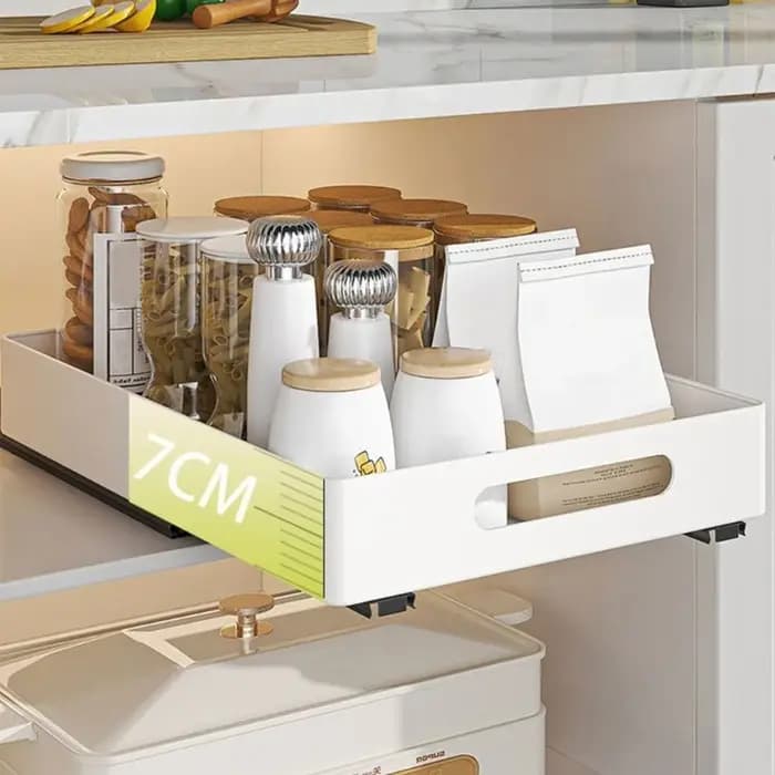 Armoire extensible pour livres et condiments
