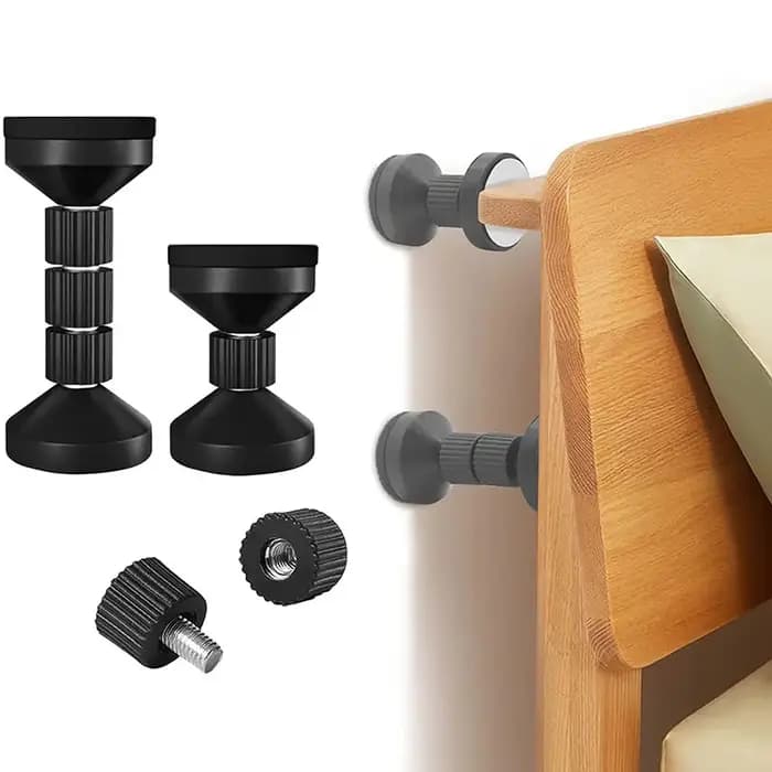 Support télescopique anti-vibration pour meuble, canapé, lit, stabilisateur de tête de lit, butée de