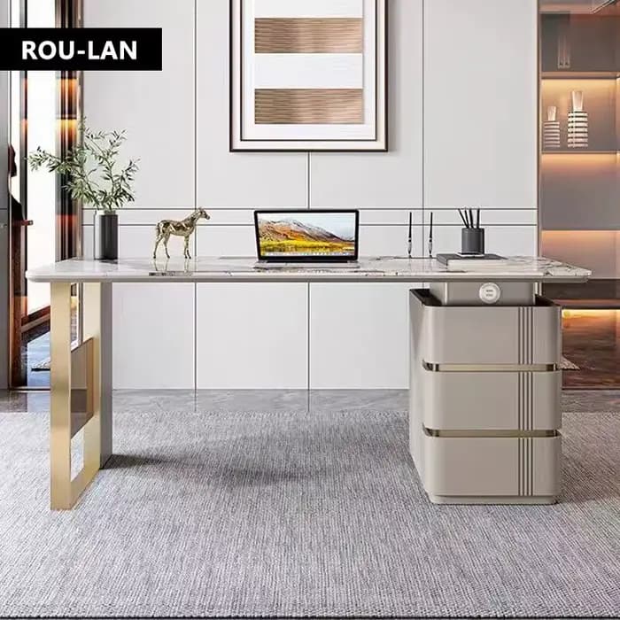 Bureau d'Écriture Minimaliste Moderne