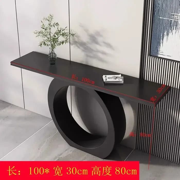 Table Console nordique en marbre