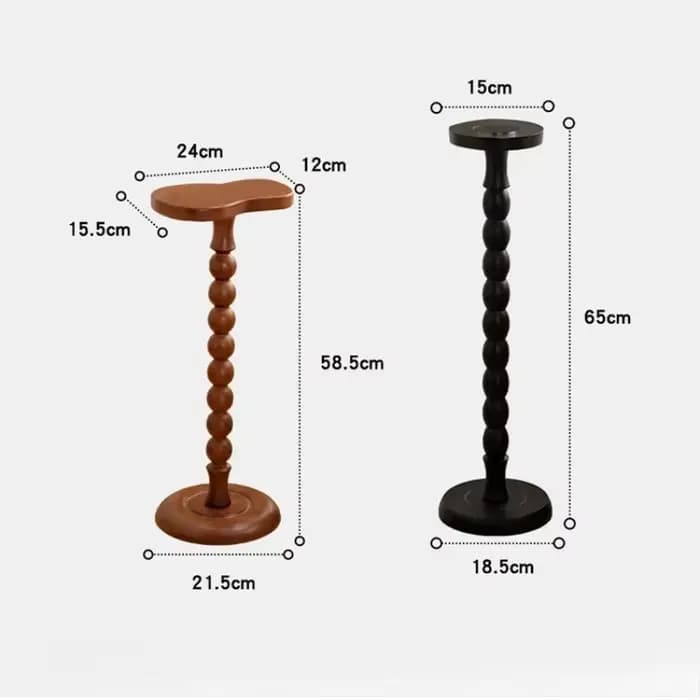 Table d'appoint de canapé de luxe rétro français
