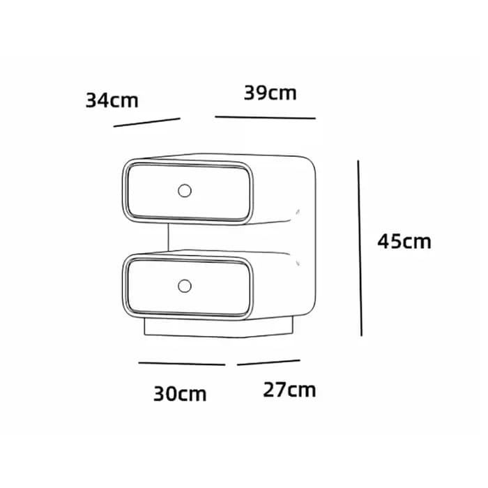 Tables De chevet modernes uniques avec rangement