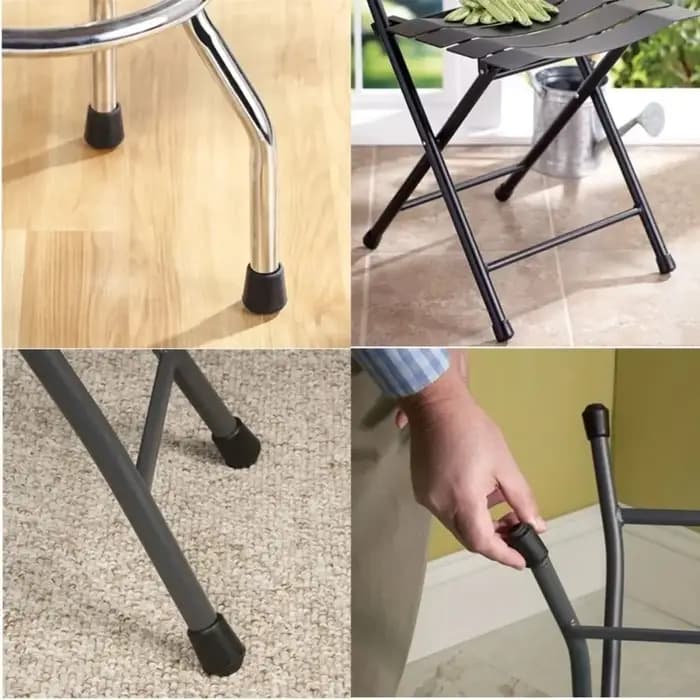 Couvre-pieds de meubles, 1 pièce, couvre-pieds de chaise, couvercle inférieur, tampons de protection