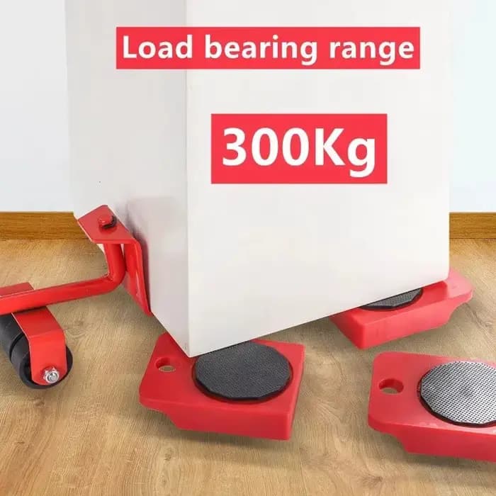 Ensemble de déplaceurs de meubles polyvalents – Rouleaux robustes 2/4/5 pièces pour un déplacement et un levage sans effort
