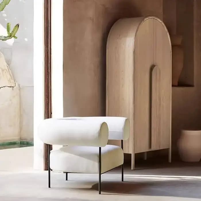 Armoire de rangement moderne en bois pour la maison, meuble de présentation, placard, armoire à vête