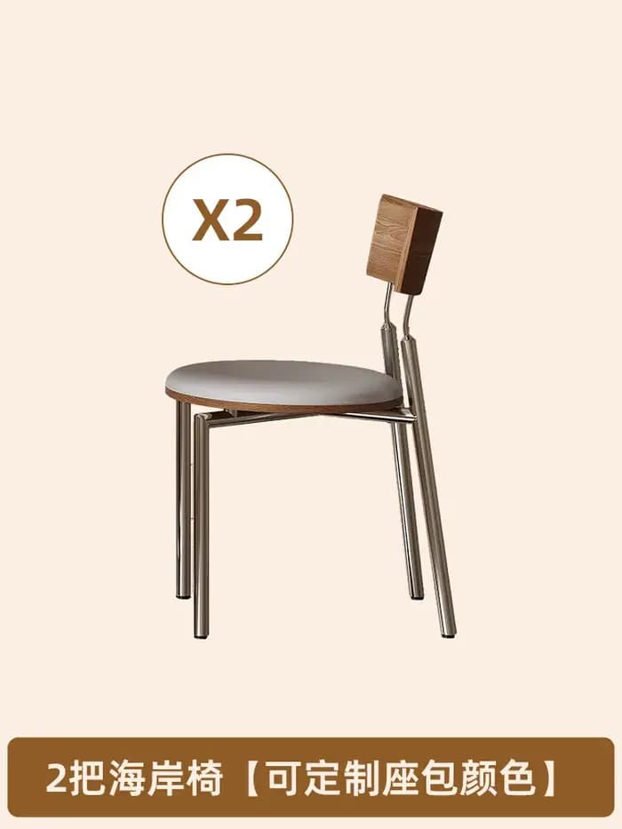 Table à manger ronde rétractable en dalle de roche de luxe moderne 90cm 100cm 110cm et ensemble de 4 chaises pour salles