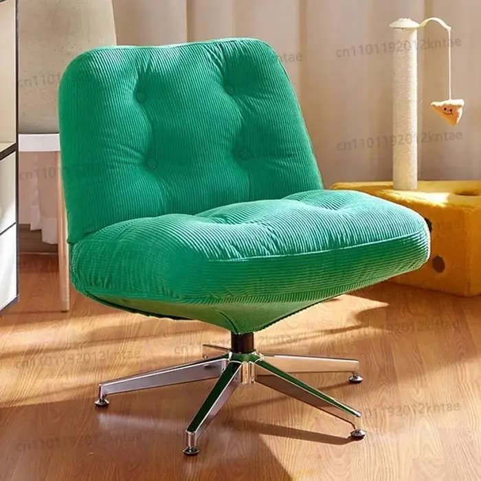 Fauteuil pivotant nordique moderne en métal