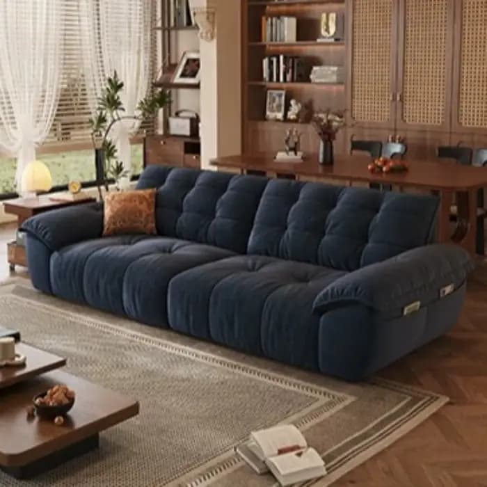 Canapé-lit modulable avec accoudoirs de lecture, idéal pour hôtels et salons, canapé-lit surdimensionné, confortable et douillet, fauteuils de salon, mobilier de salon.