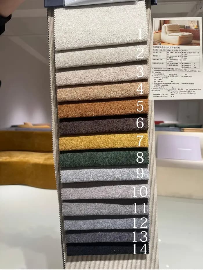 Salon velours côtelé Compression canapé adultes coussin personnalisable coin