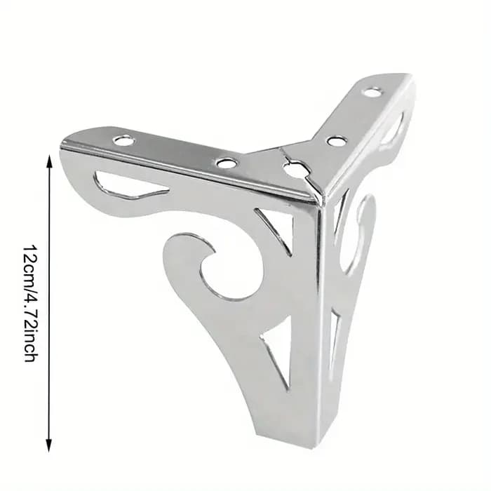 12 cm design moderne évidé meubles canapé jambes chrome métal
