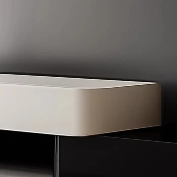 Support TV Rétractable et Ajustable pour Salon – Meuble TV d'Angle Esthétique et Luxueux – Design Haut de Gamme – Meubles pour la Maison – Offre Spéciale