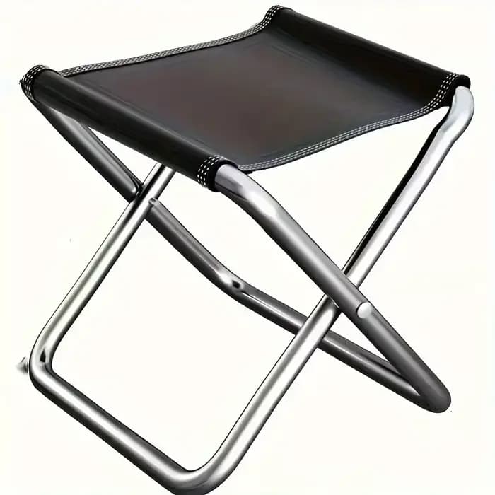 Tabouret pliant compact ultra léger, durable, portable, design peu encombrant pour les voyages, le c
