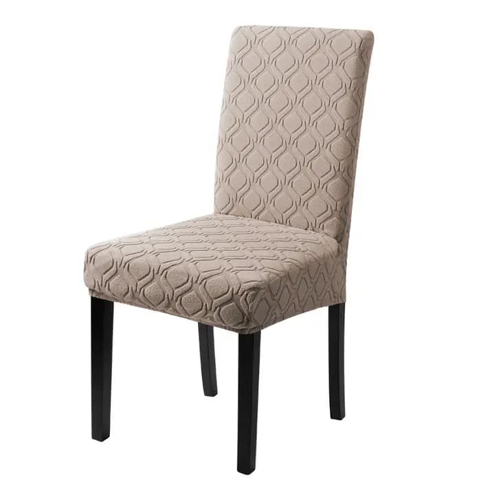 Housses de chaise en Jacquard pour salle à manger et salon