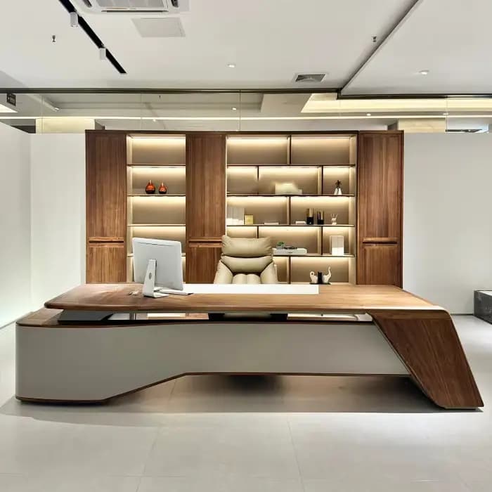 Bureau de mode en bois Simple créatif pas cher intérieur grande taille
