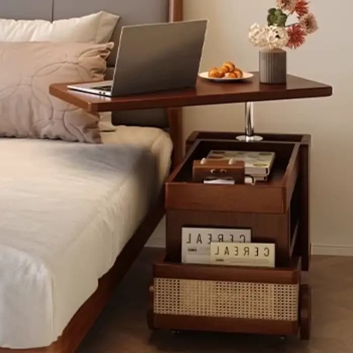 Roulettes De rangement Table basse ornements affichage rotation Glam