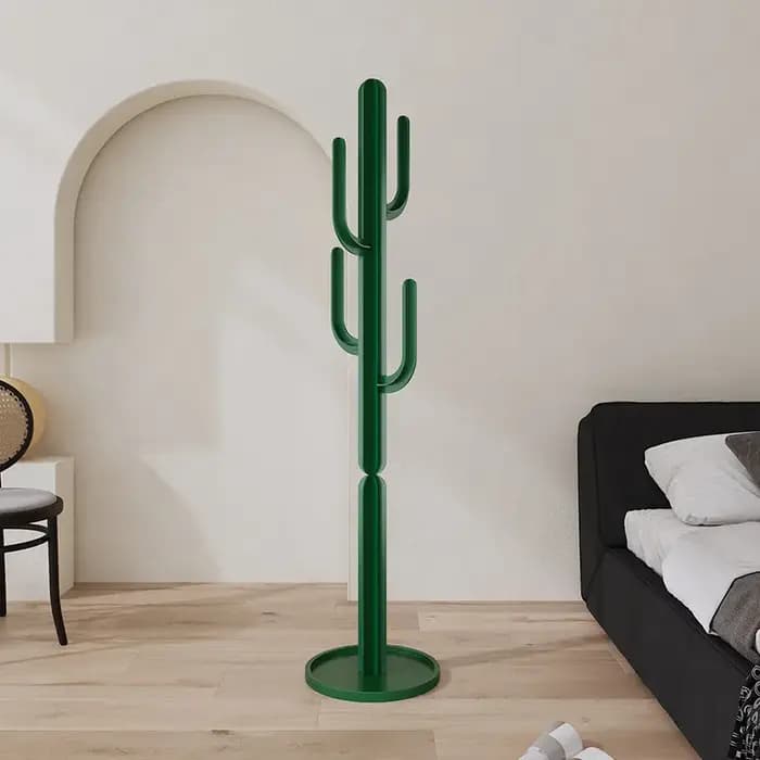 Porte-vêtements moderne et élégant sur pied pour hôtel, salon, entrée, et porte-chapeaux de sol pour
