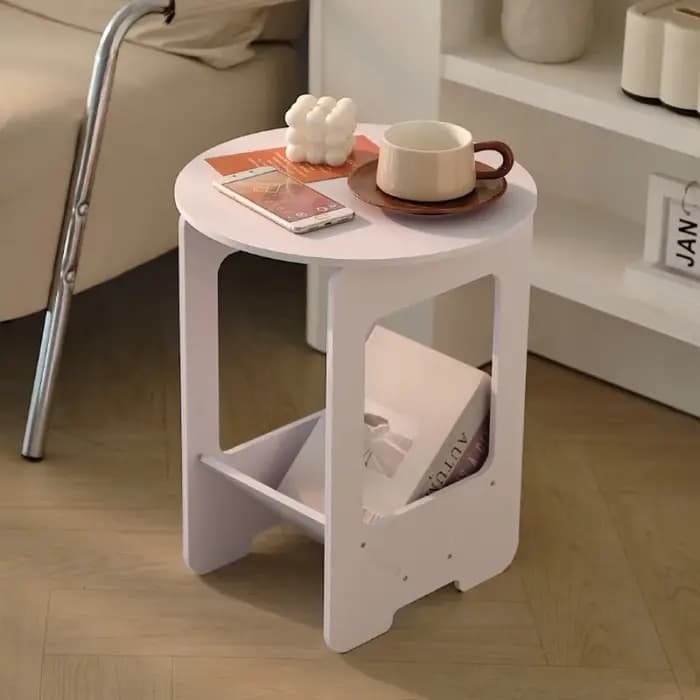 Canapé de 14 pouces, Table d'appoint, Table de chevet de chambre à coucher, épissage multifonctionne