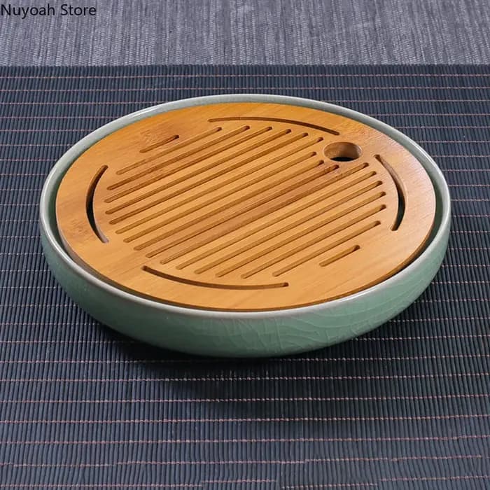 Table à thé ronde en céramique