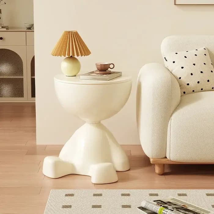 Table basse créative et simple en plastique