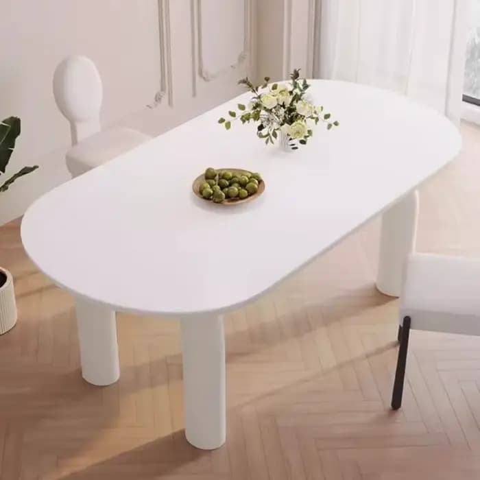 Table de salle à manger nordique de luxe pour salon