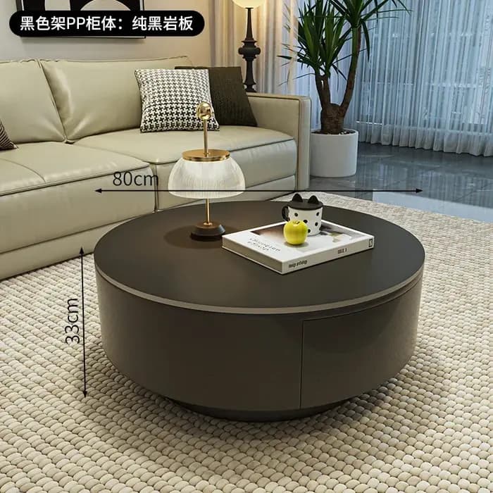 Table basse Unique De luxe nordique salon esthétique Tables basses rondes minimaliste mignon Mesa De Centro meubles De maison