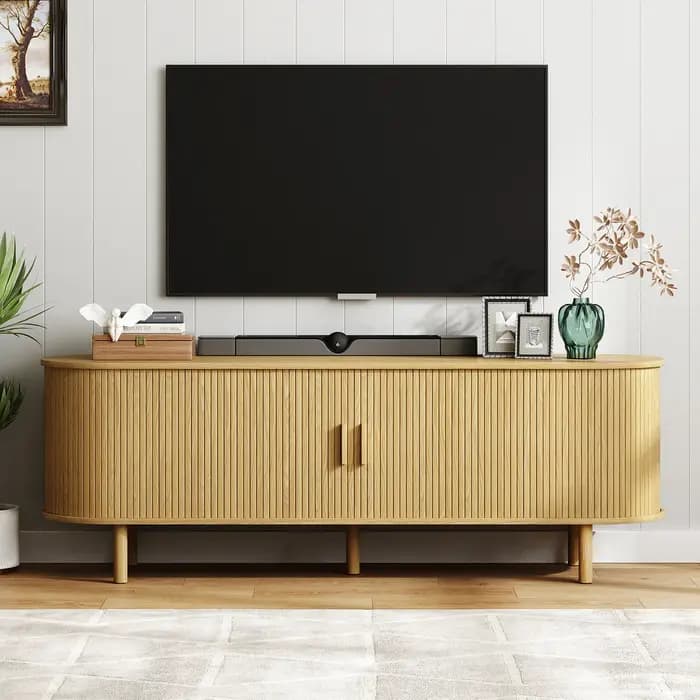 Meuble TV avec prise de courant pour téléviseur jusqu'à 60/70 "