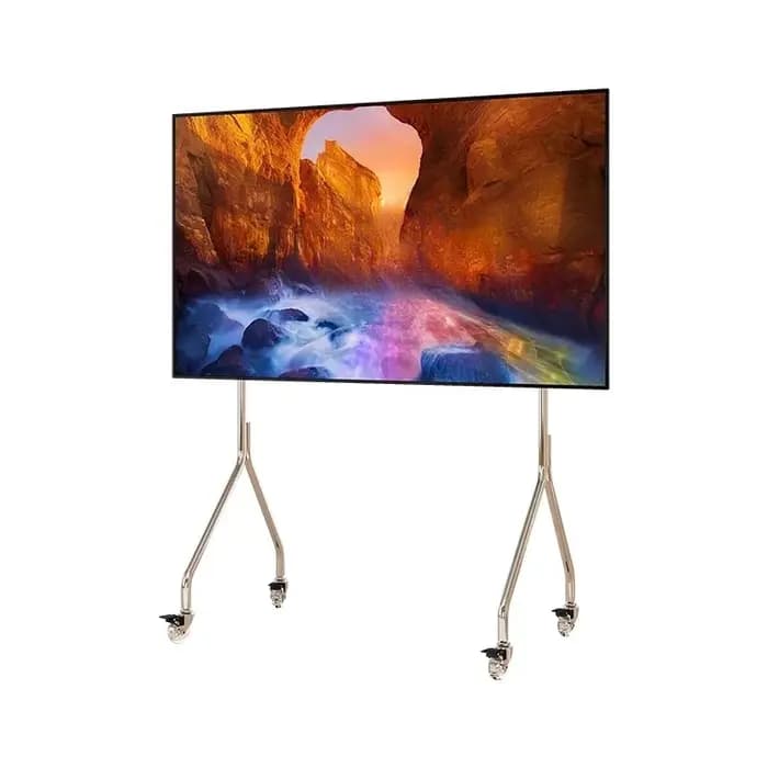 Meuble TV multifonctionnel nordique en acier inoxydable