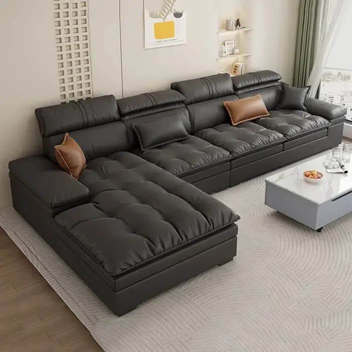 Fond salon salon canapé nordique sectionnel relaxant multifonctionnel canapé inclinable 3 places Woonkamer Banken meubles