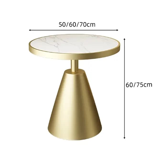 Table d'appoint de luxe légère